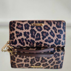 Michael Kors Leopard Print Wallet